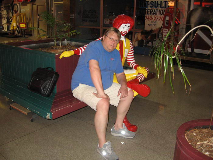 Dort Mall - 2007 Photo Me And Ronald (newer photo)